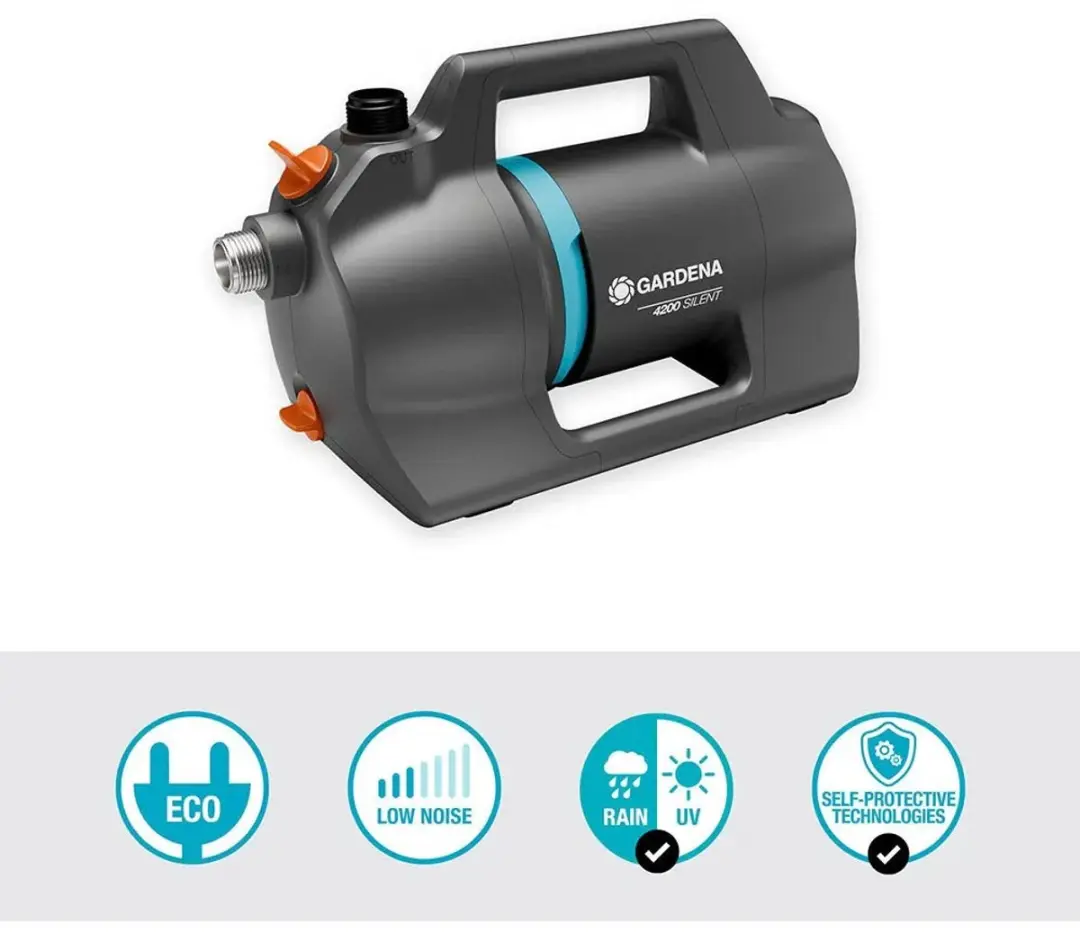 Gardena Besproeiingspomp 4200 Silent Set - 4200 l/h