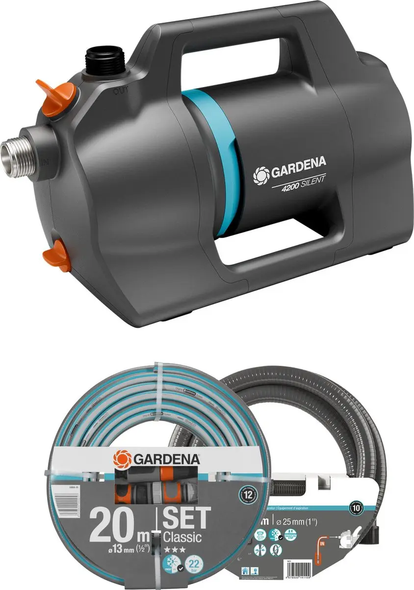 Gardena Besproeiingspomp 4200 Silent Set