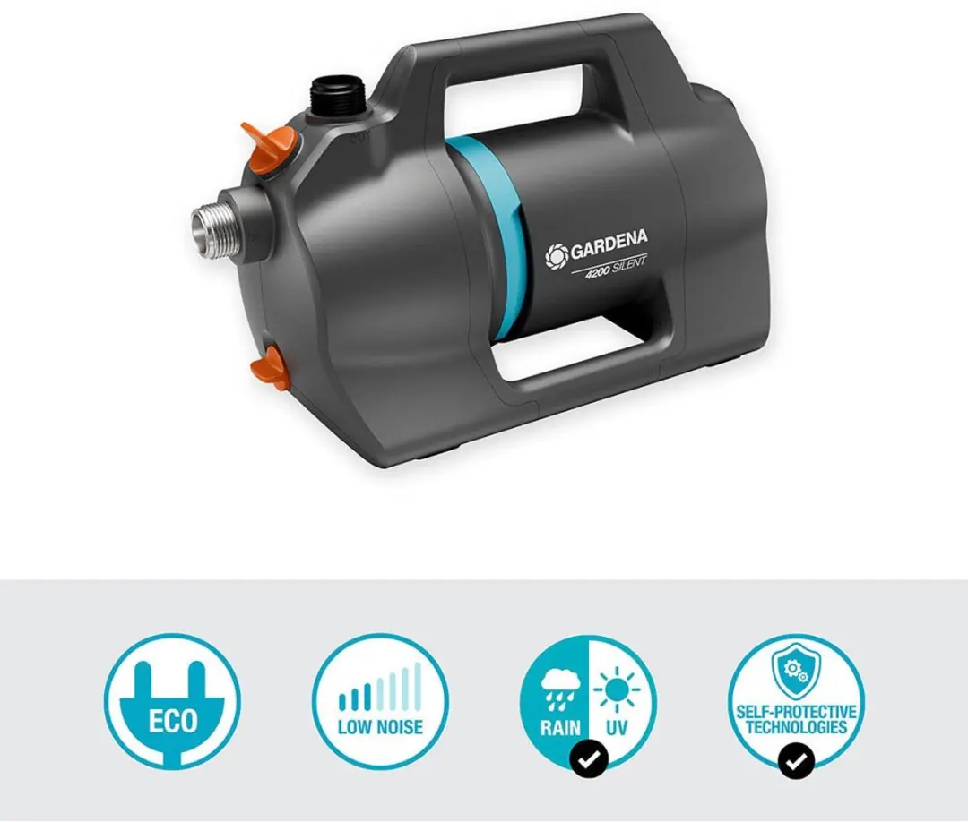 Gardena Besproeiingspomp 4200 Silent Set - 4200 l/h