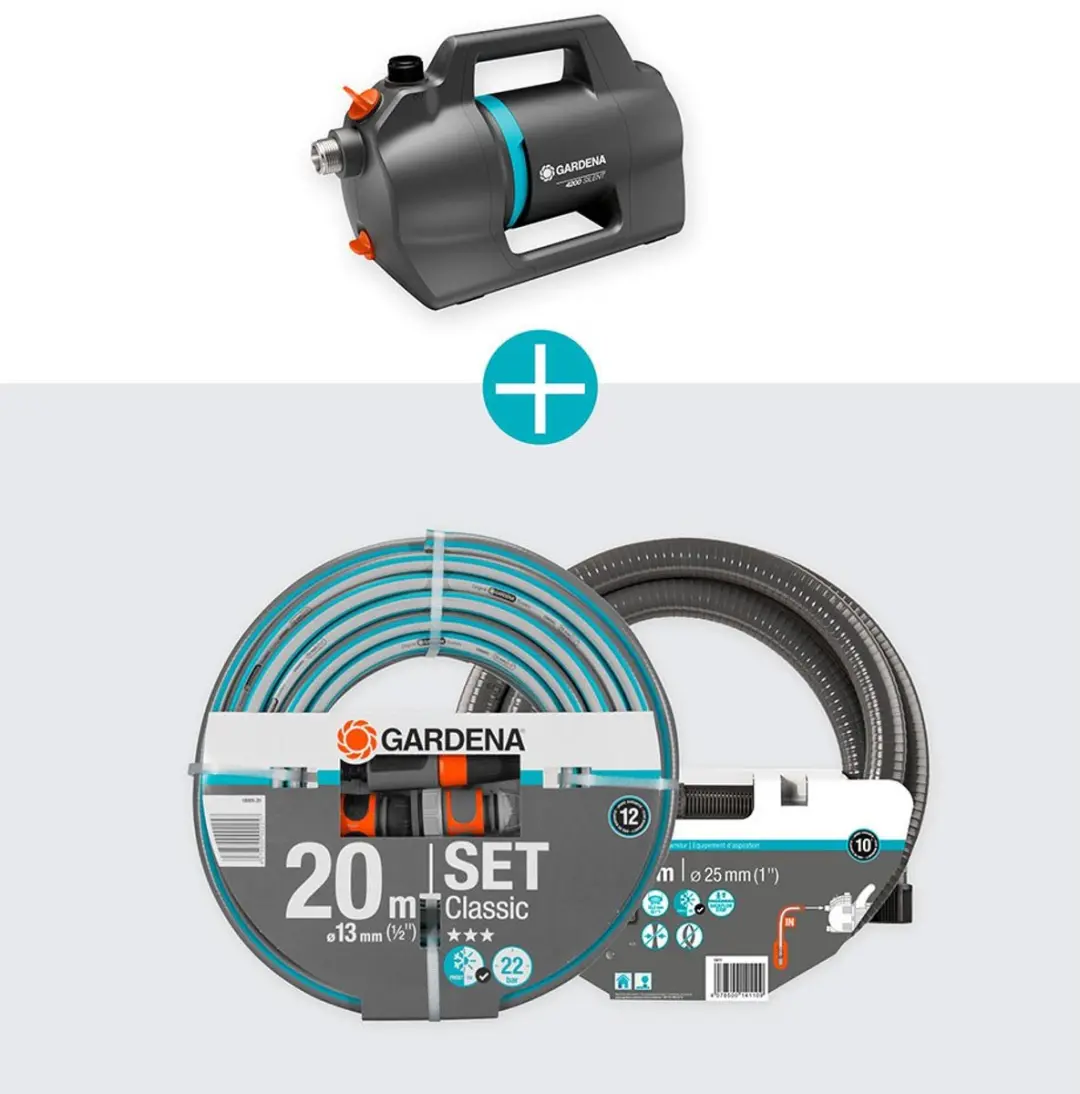 Gardena Besproeiingspomp 4200 Silent Set - 4200 l/h