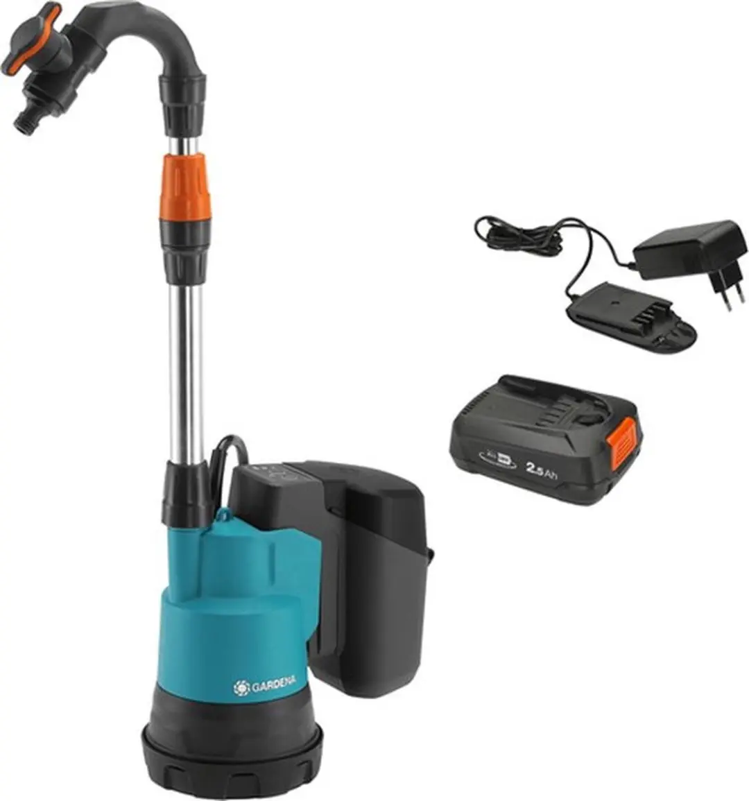 Gardena Accu Regentonpomp 2000/2 18V