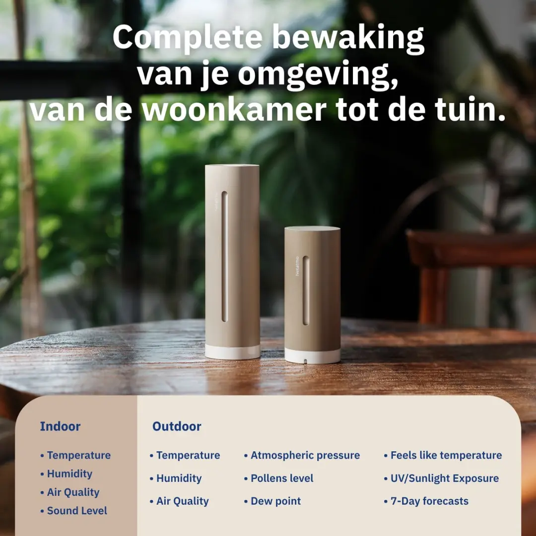 Netatmo Weerstation Weather Pack - CO2 & Luchtkwaliteit Sand