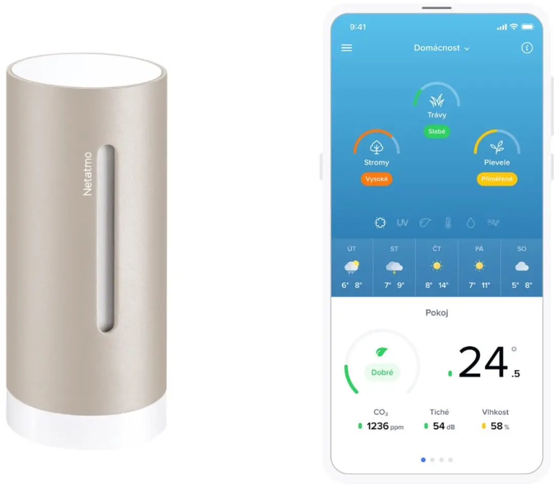 Netatmo Weerstation Weather Pack - CO2 & Luchtkwaliteit Sand