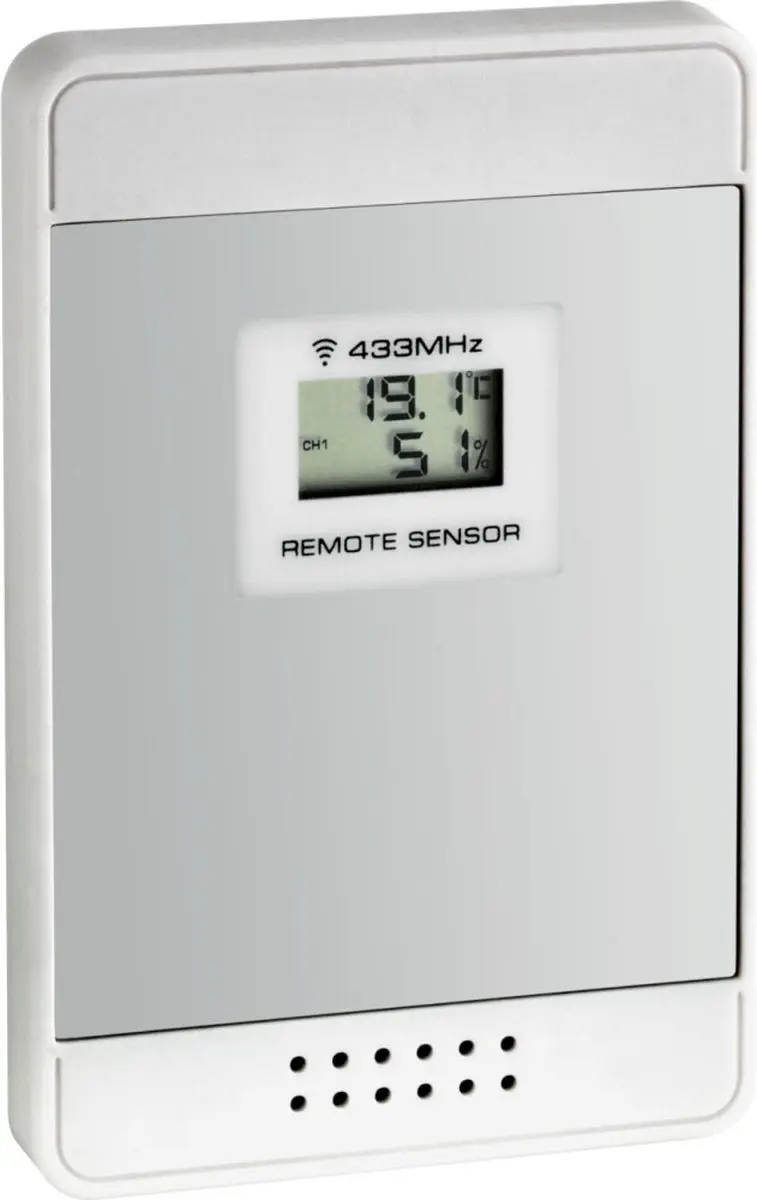 TFA Dostmann MULTY 35.1134.10 Draadloos Weerstation - 3 Sensoren - Zilver