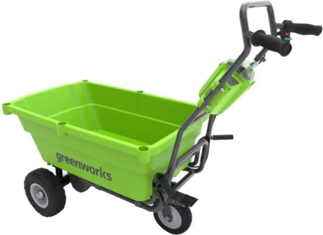 Greenworks 40V 4Ah Kruiwagen - 100ml - Groen