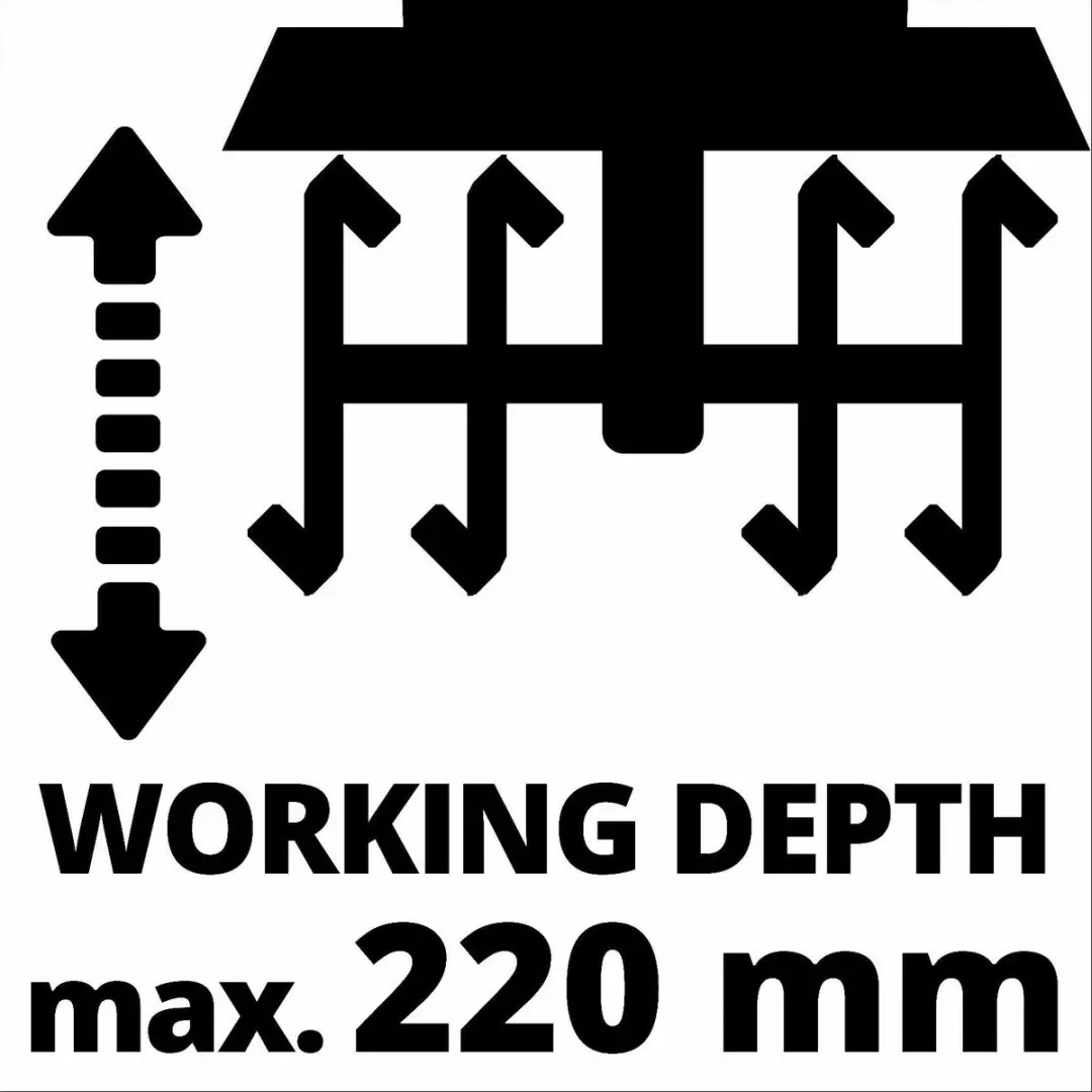Einhell GC-RT 1545 M Grondfrees 1500W - 45cm