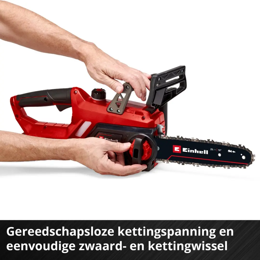 Einhell Accu Kettingzaag GE-LC 18/25 Li Solo - 18V - 25cm Zwaard