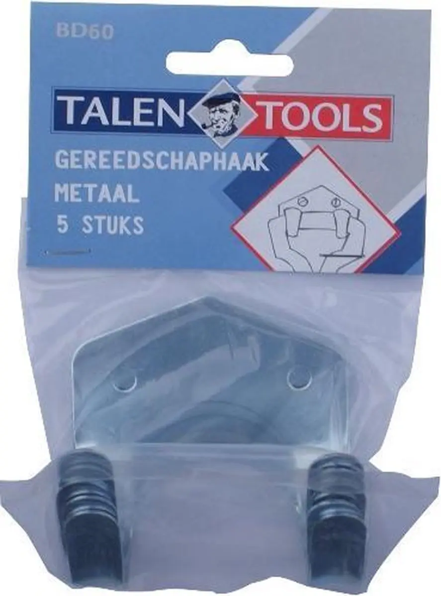 Talen Tools Gereedschapshaken Metaal - 5 Stuks - afbeelding 2 van 4