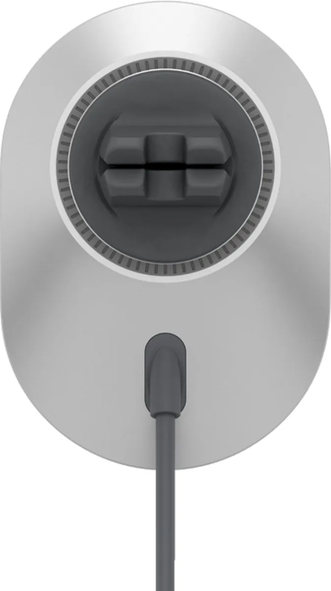 Belkin BoostCharge Pro WIC008BTGR-V2 Draadloos Opladen - 15W - Zilver/Wit