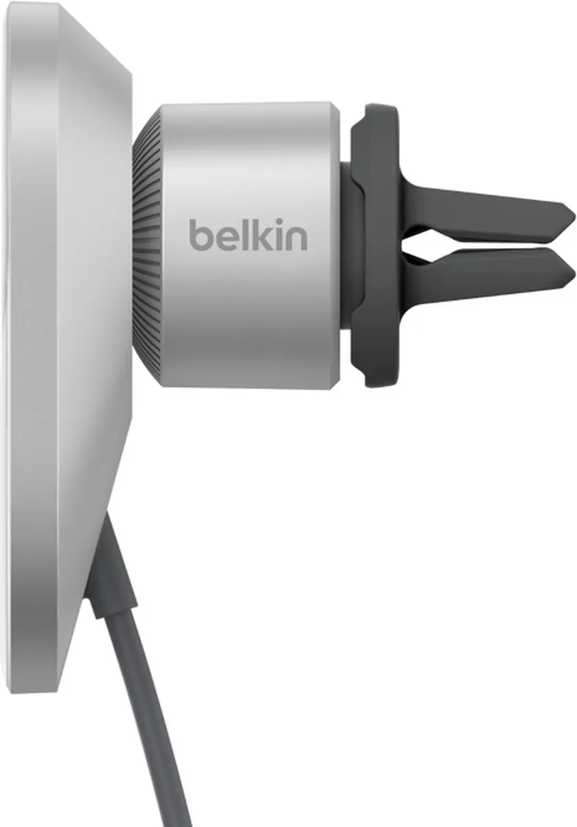 Belkin BoostCharge Pro WIC008BTGR-V2 Draadloos Opladen - 15W - Zilver/Wit