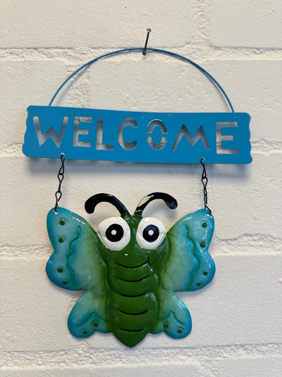 Impuls Tuin Hanger Welcome Vlinder