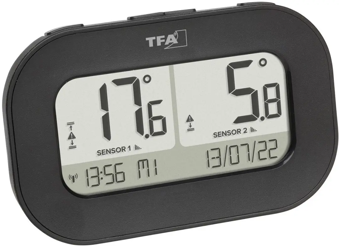 TFA Dostmann DOUBLE-CHECK 30.3073.01 Draadloze Thermometer