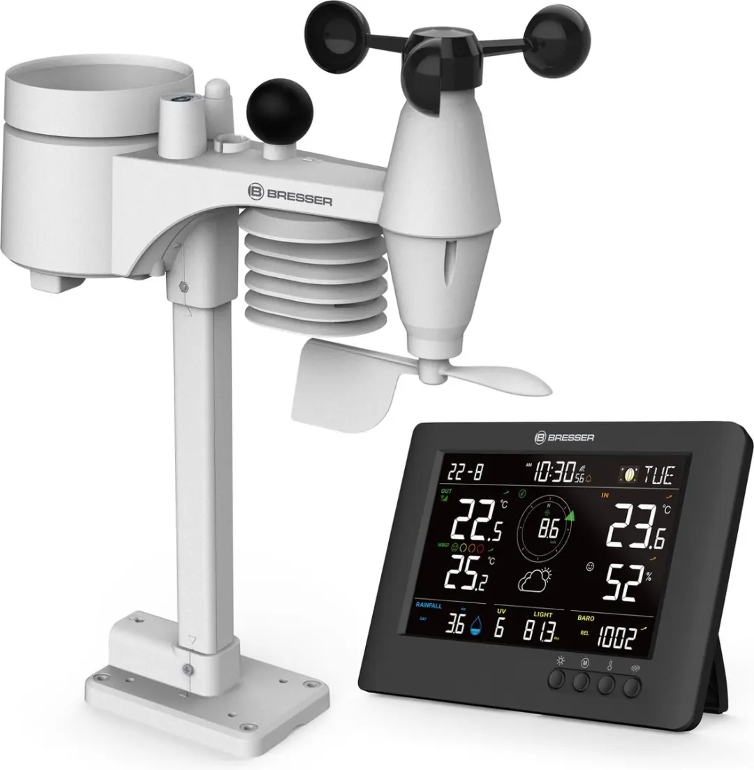 Bresser ClearView TB Weerstation 8-in-1 Buitensensor