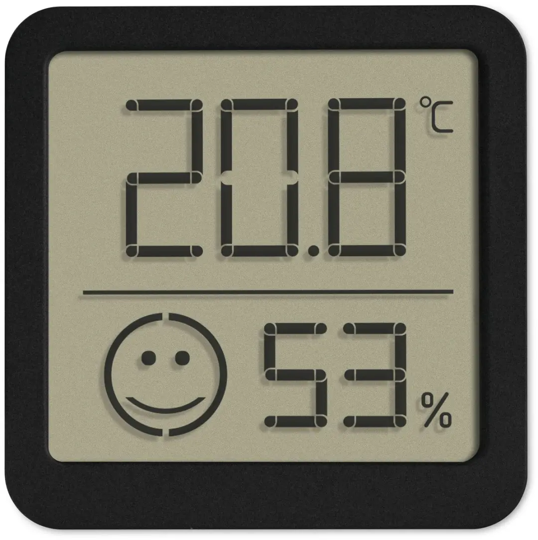 TFA Dostmann 2x Thermo-Hygrometer - Zwart