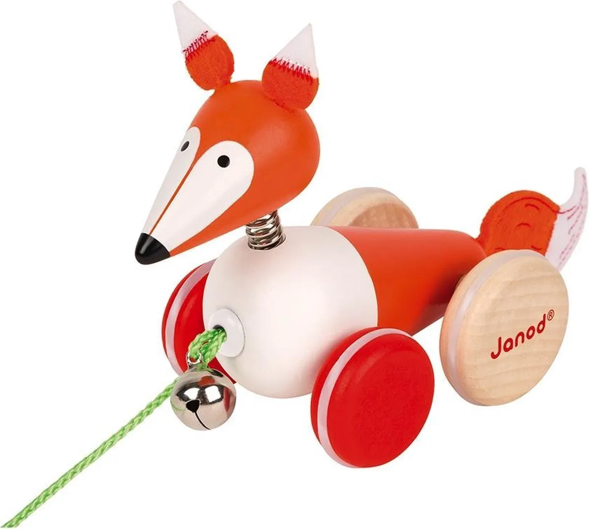 Janod Zigolos Trekfiguur Vos - Hout - 50cm