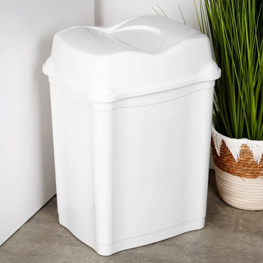 Orion Plastic Vuilnisbak 28L - Wit