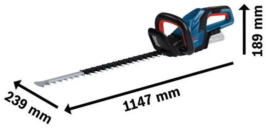 Bosch Professional GHE 18V-60 Accu Heggenschaar - 20mm - 4.0Ah