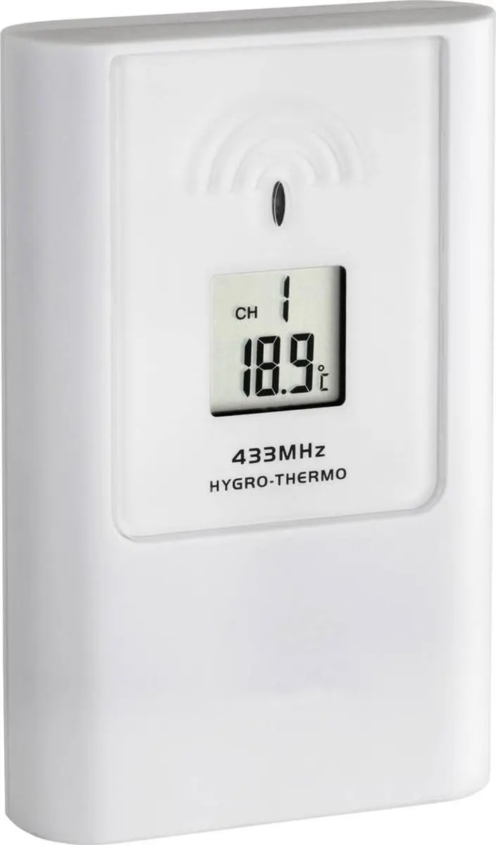 TFA Dostmann CASA 35.1135.01 Draadloos Weerstation - Zwart