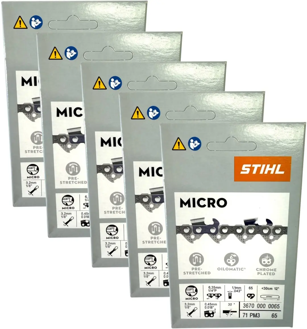 Stihl PM3 Zaagketting 1/4" 30cm