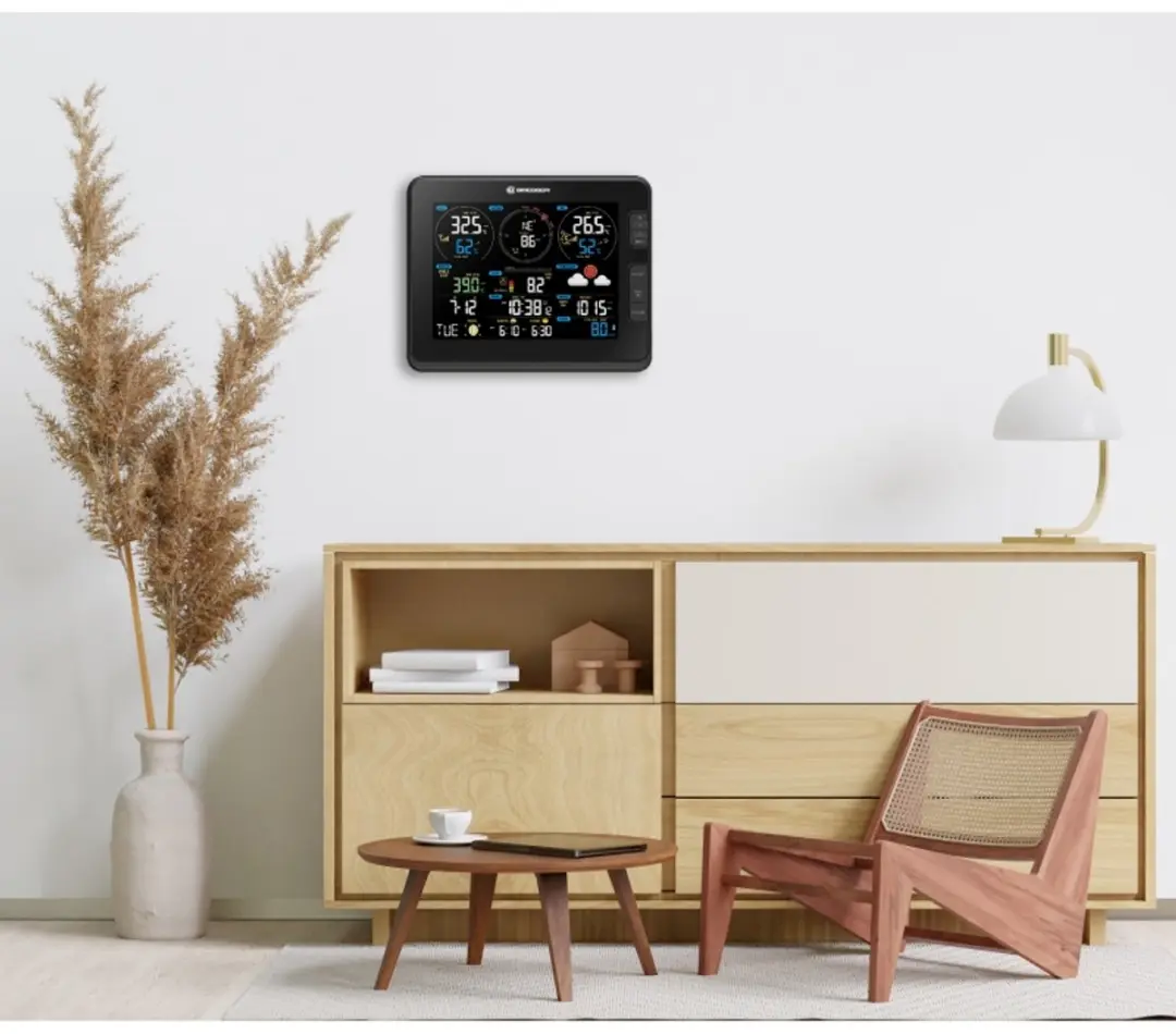 Bresser Profi WLAN 7-in-1 Weerstation - Zwart