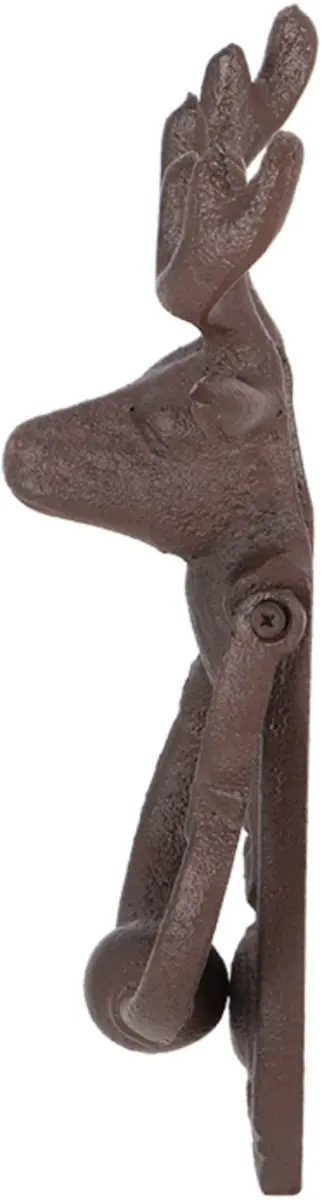 Esschert Design Deurklopper Hert - Gietijzer - 22cm