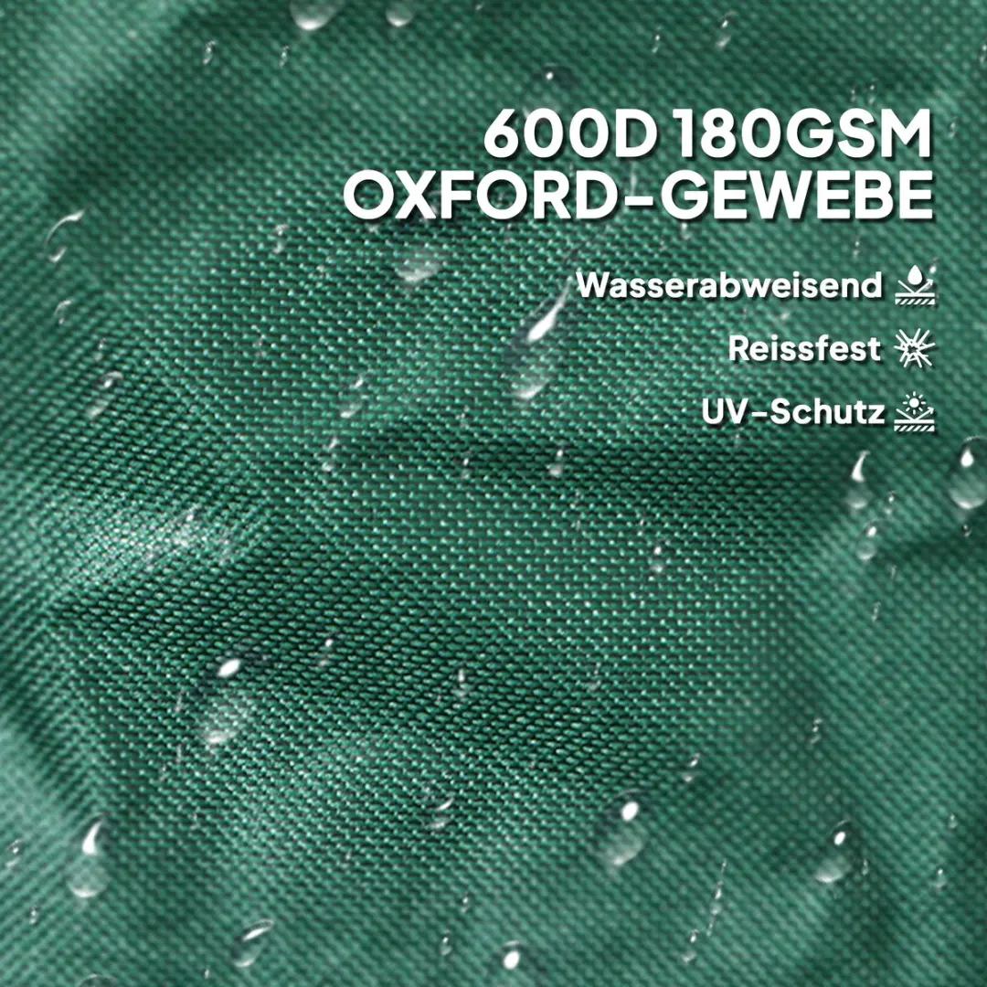Outsunny Oxford Stof Afvalzak 55x65cm - Groen