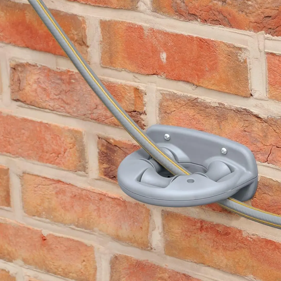 Hozelock Compact Wandslanghouder 15m - 30m Capaciteit - Grijs