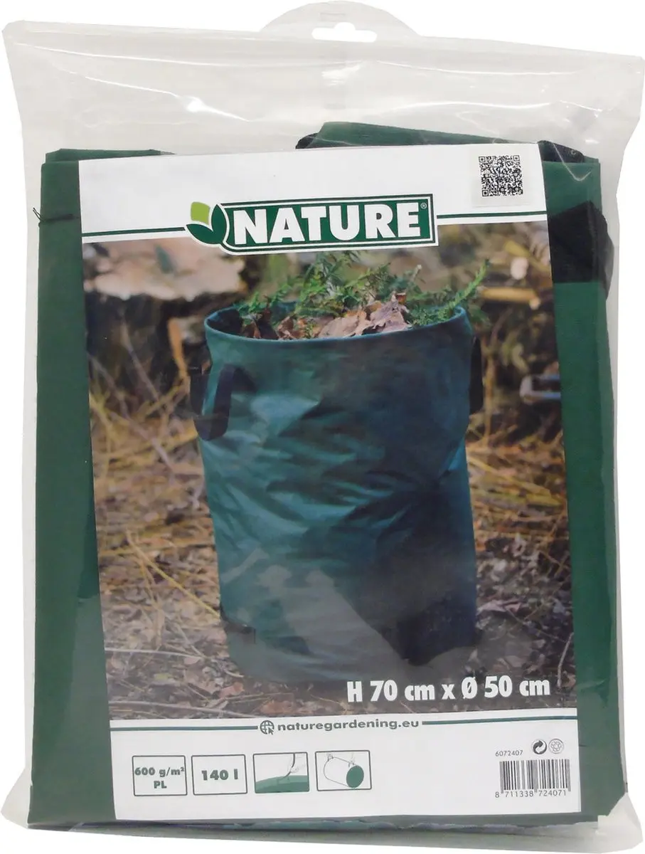 Nature Tuinafvalzak 140L - met handvatten