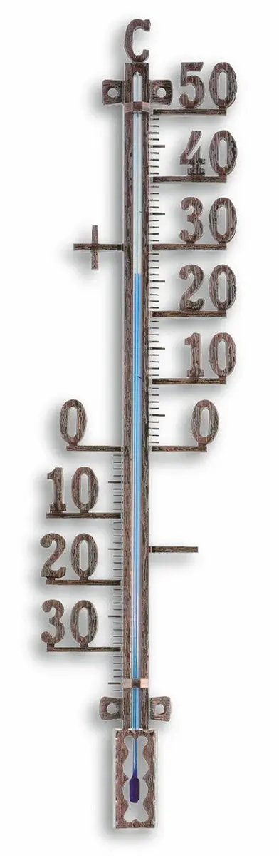 TFA Dostmann Buiten Thermometer Koper 41x10cm