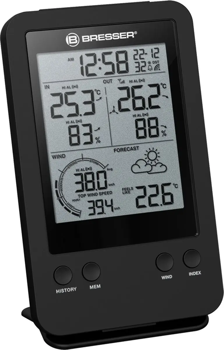 Bresser Weerstation Basisstation 7002531 - Zwart