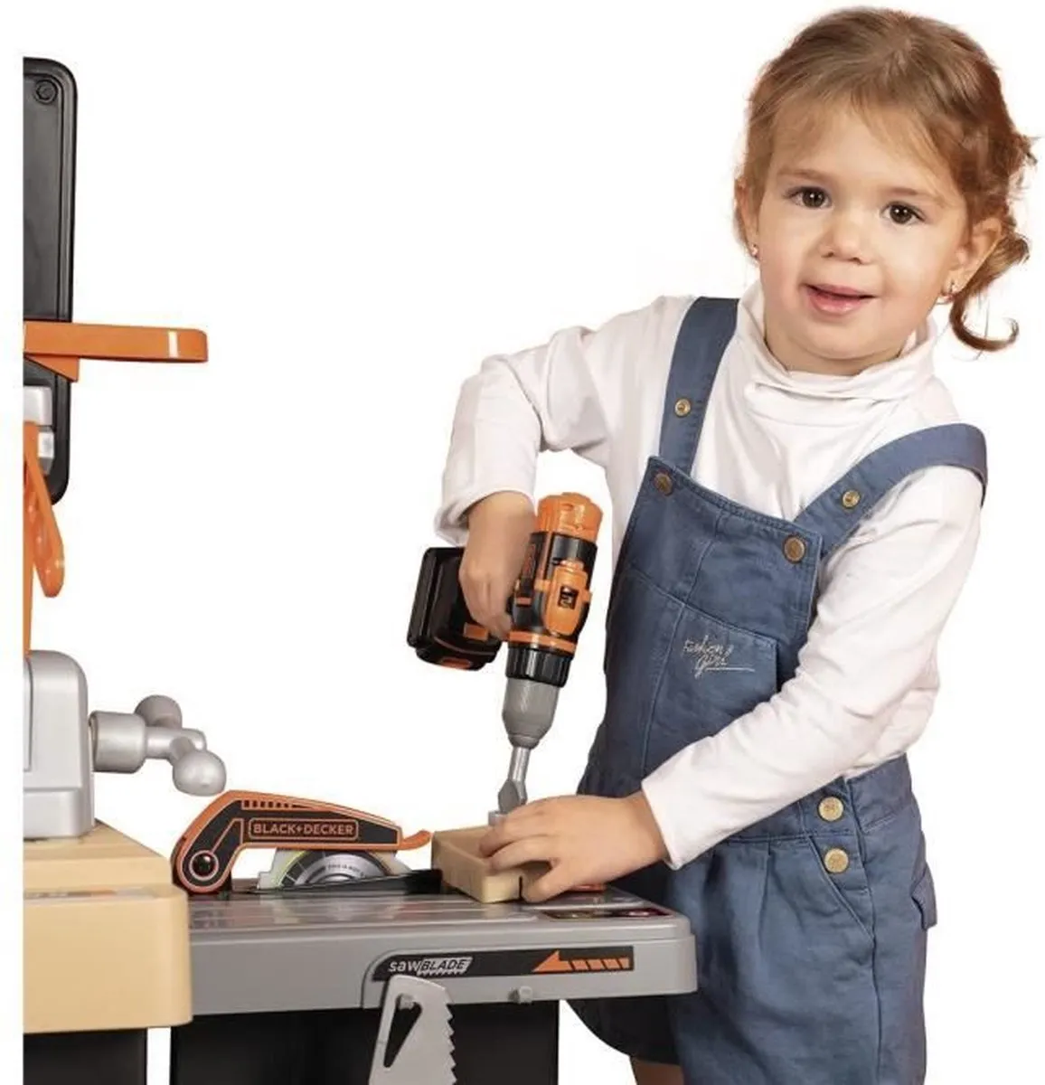Smoby Black & Decker Mega Center Speelgoed Werkbank - 100 Delen - Multicolor