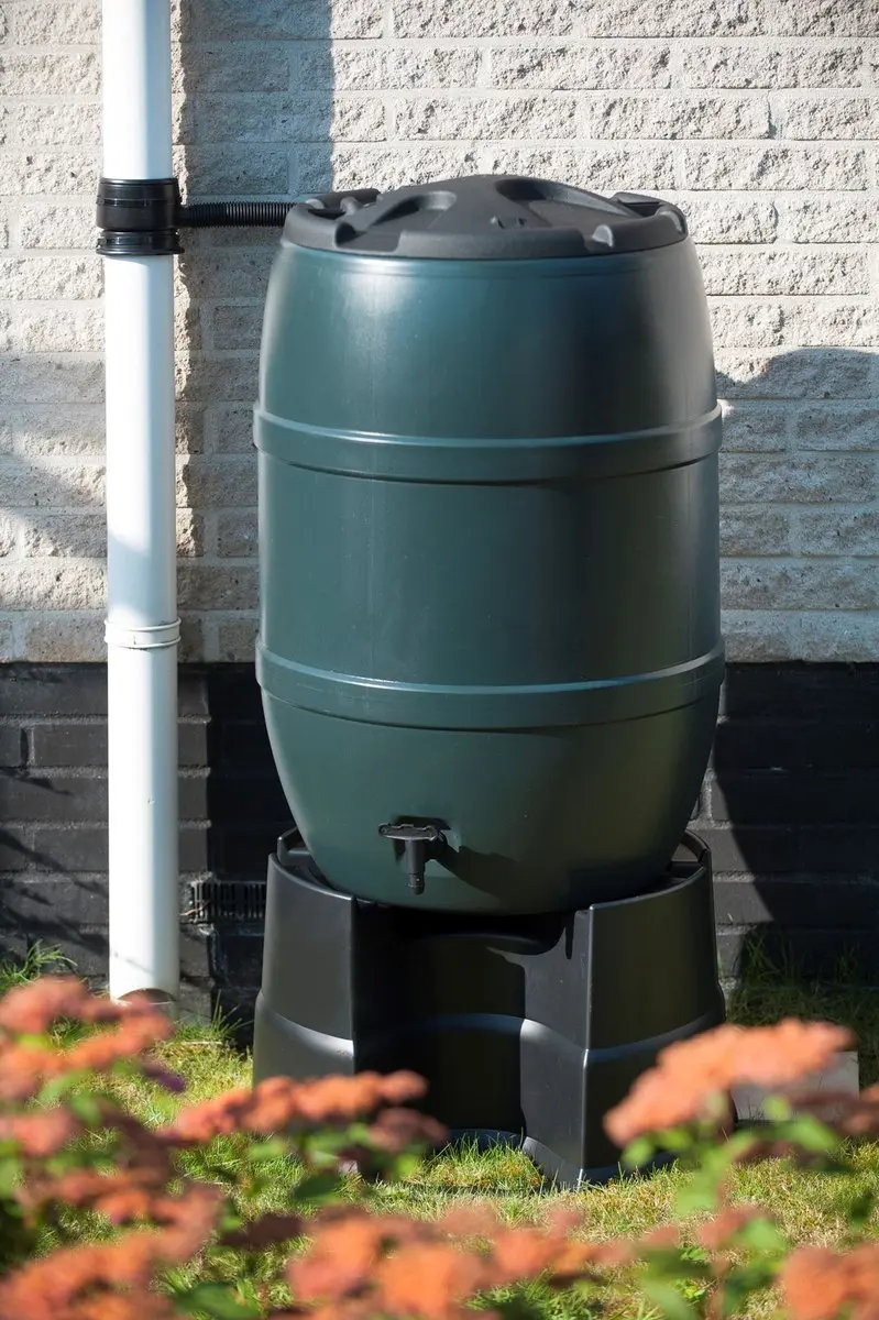 Nature Regentonstandaard H31,5 x Ø53cm - Zwart