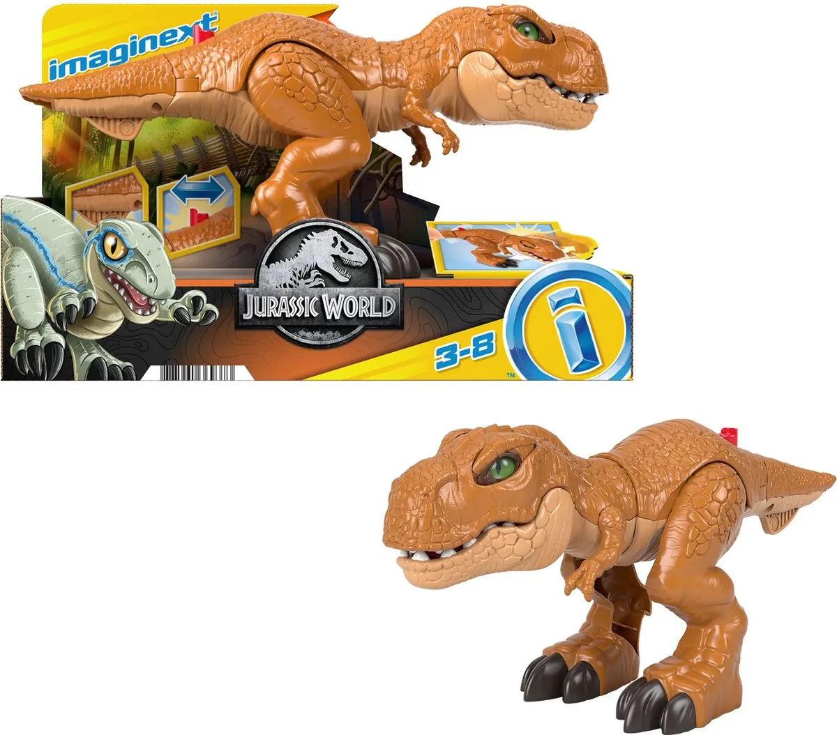 Fisher Price T-Rex Attack Dinosaurus - Multicolor