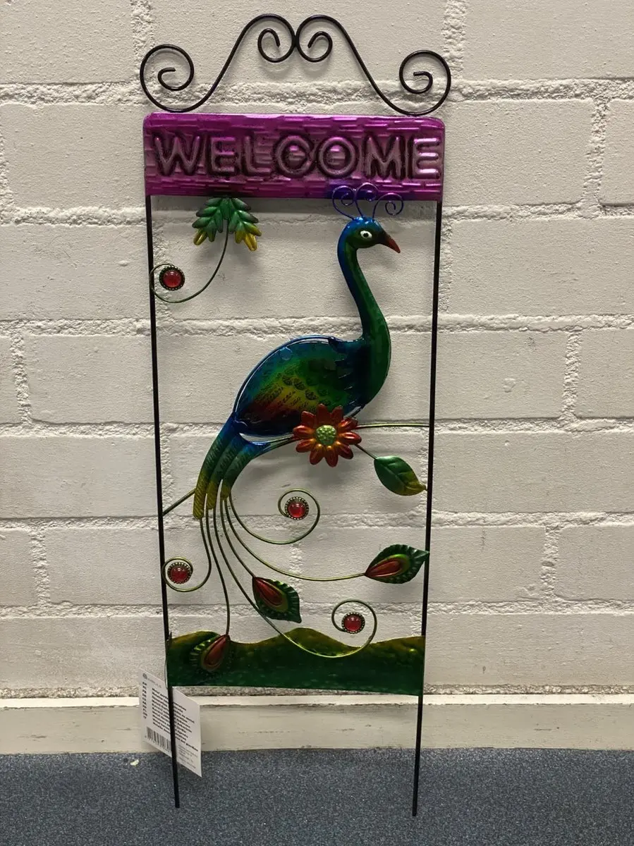 Impuls Tuinsteker Welcome Pauw Metaal