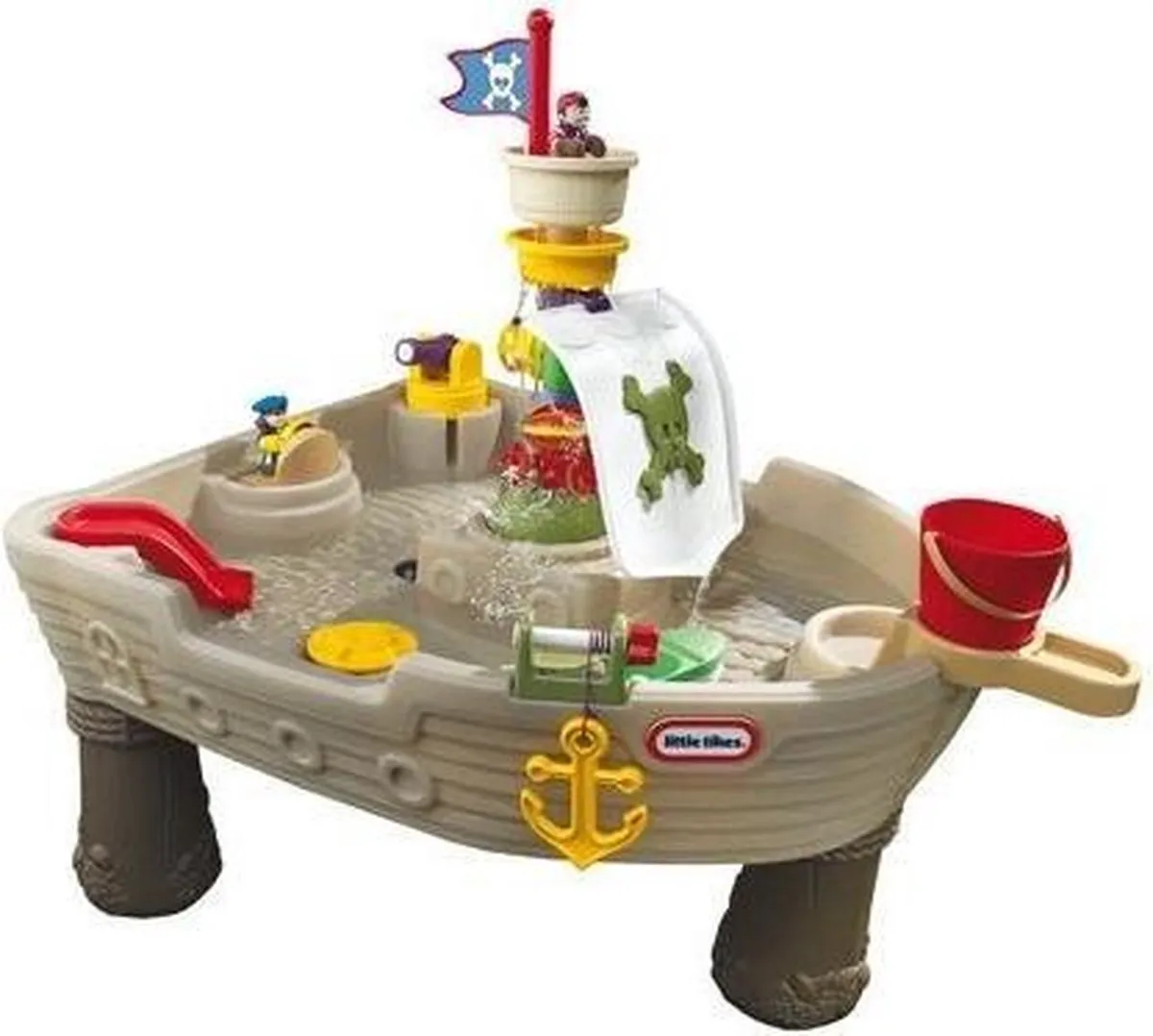 Little Tikes Piraten Watertafel - 4 Bootjes Multicolor - afbeelding 2 van 6