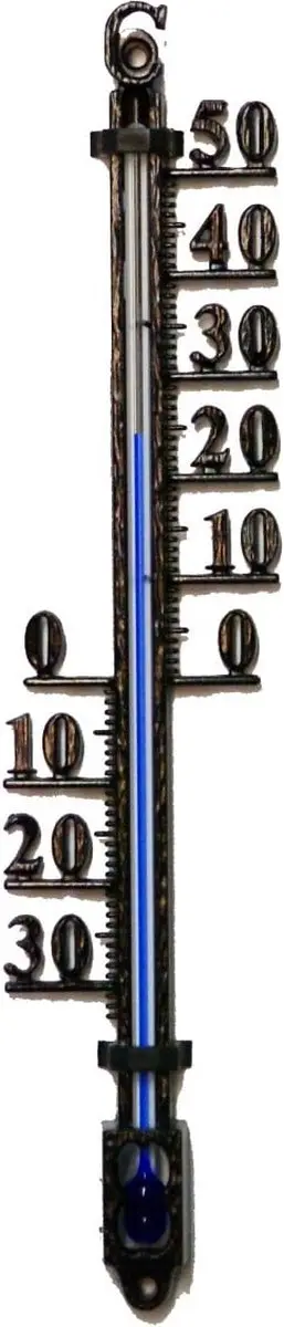 TFA Dostmann Thermometer Metaal Zwart 16cm
