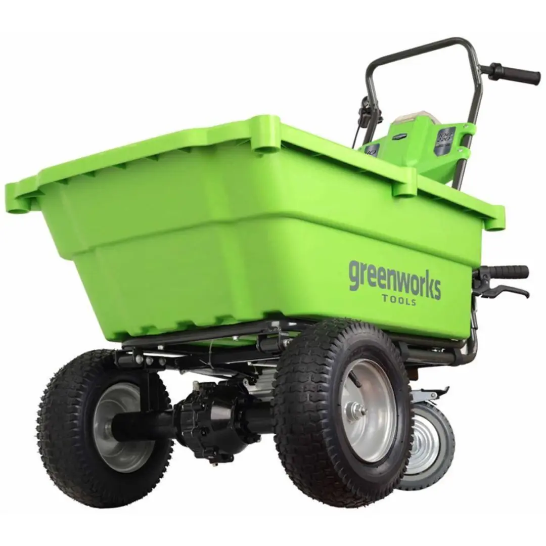 Greenworks G40GC-7400007 Zelfrijdende Tuinwagen 40V - Groen