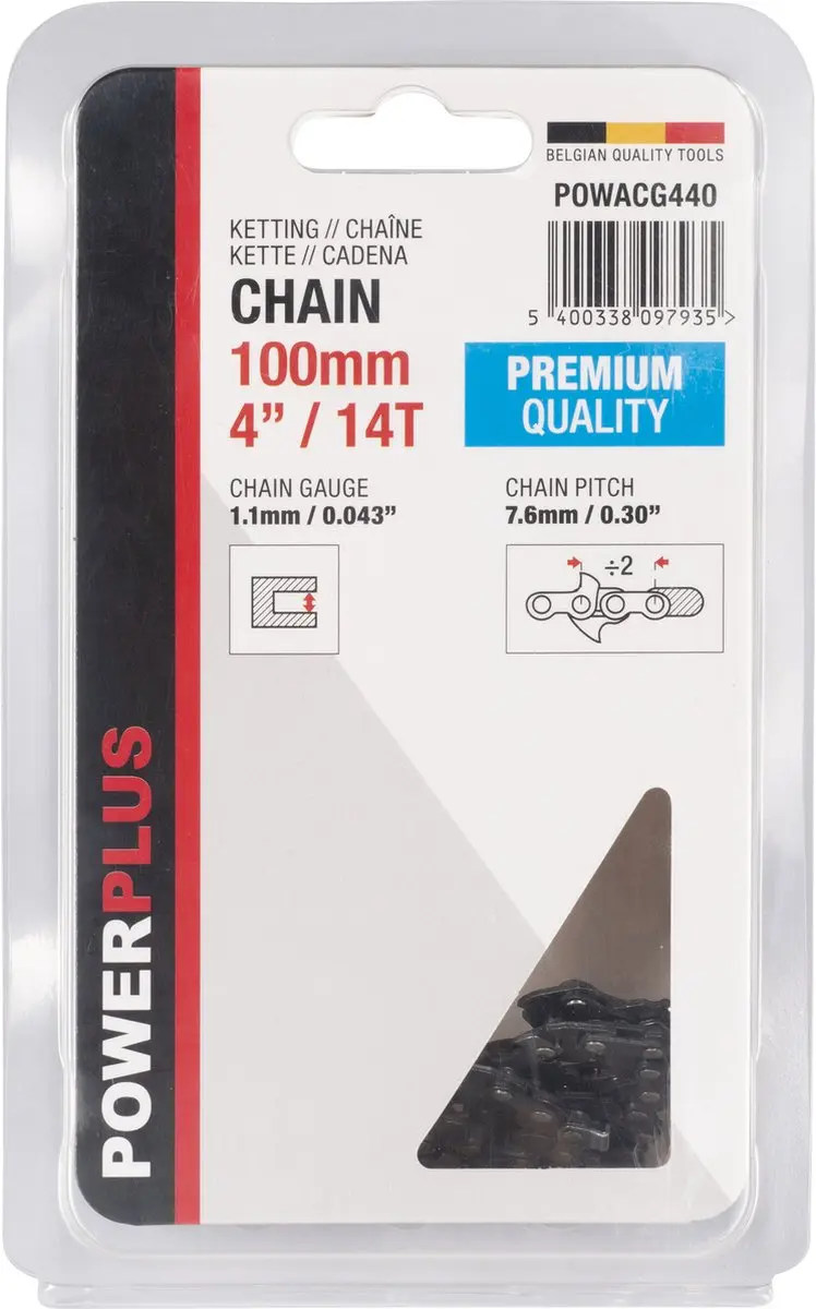Powerplus POWACG440 Kettingzaagketting 100mm