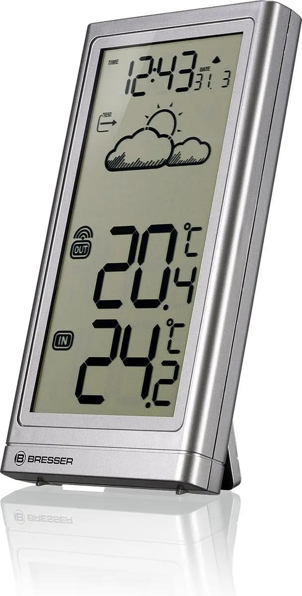 Bresser Meteo Temp Weerstation - Zwart - Draadloos - afbeelding 6 van 6