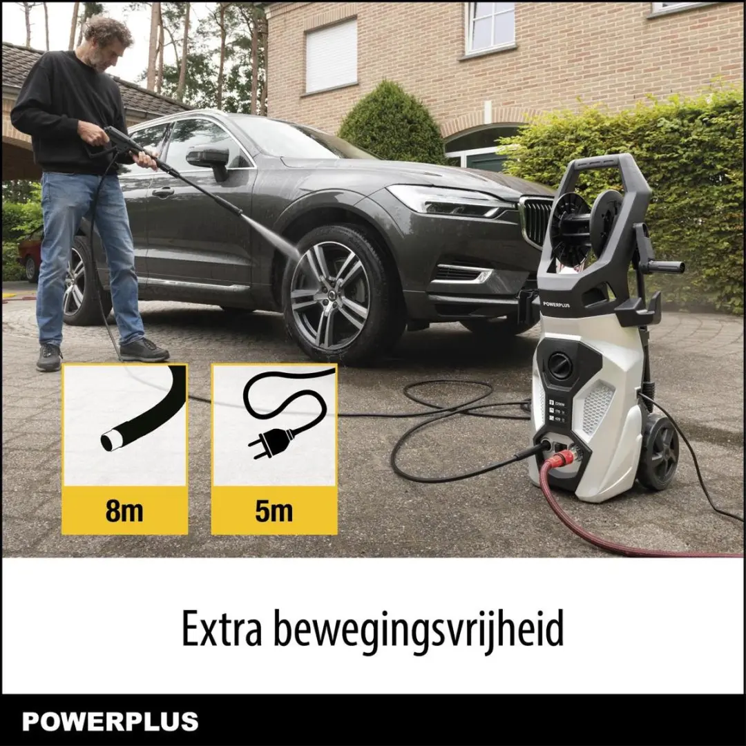 Powerplus POWXG90504 Hogedrukreiniger 2200W - 170 Bar - afbeelding 6 van 6