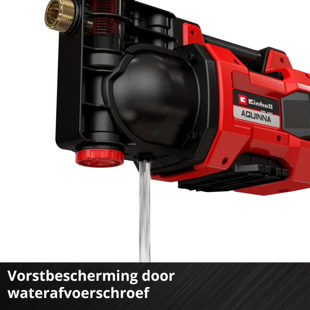 Einhell Accu Tuinpomp AQUINNA 18/30 F LED Li Solo - 3000 l/u