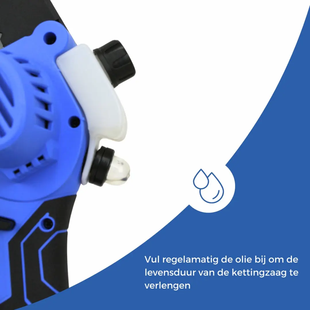 TETRA Tools RT-CS21 Mini Accu Kettingzaag 750W - 1500mAh