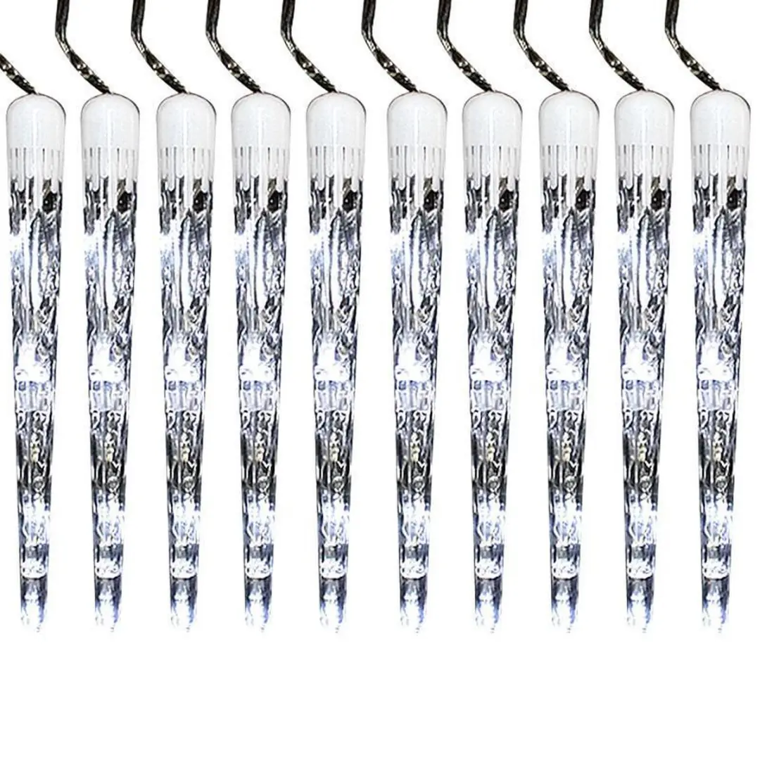 Monzana Kerstlichtketting IJspegel 6,2m - 40 LED Warm Wit