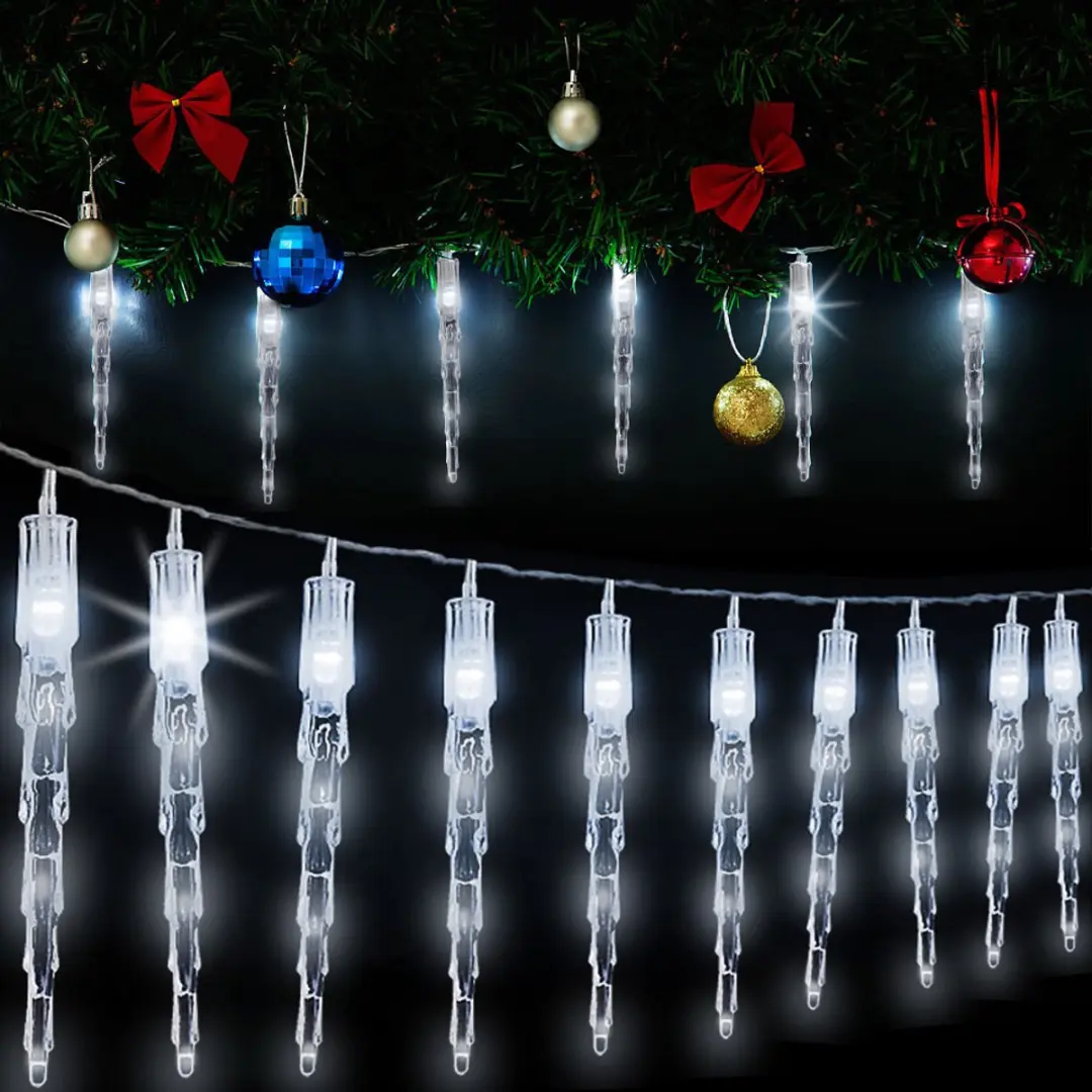 Monzana Kerstlichtketting IJspegel 6,2m
