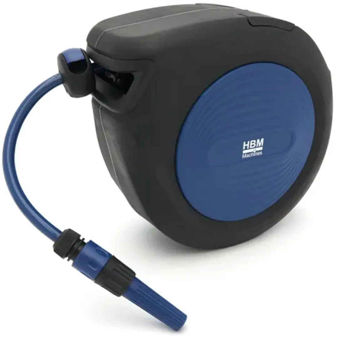 HBM Machines Wandslangenbox 15m Blauw