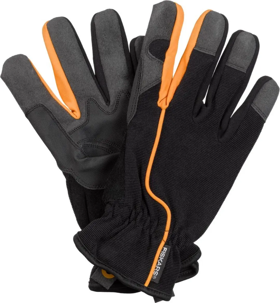 Fiskars 160004 Tuinhandschoenen - 10/XL - Zwart