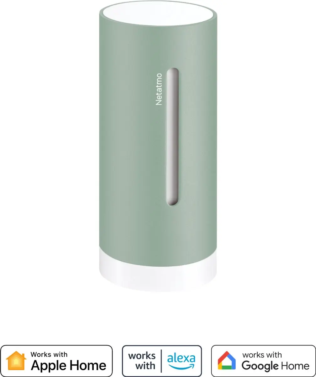 Netatmo Slimme Binnenmodule 2e Generatie - CO2 Meter & Hygrometer - Mint