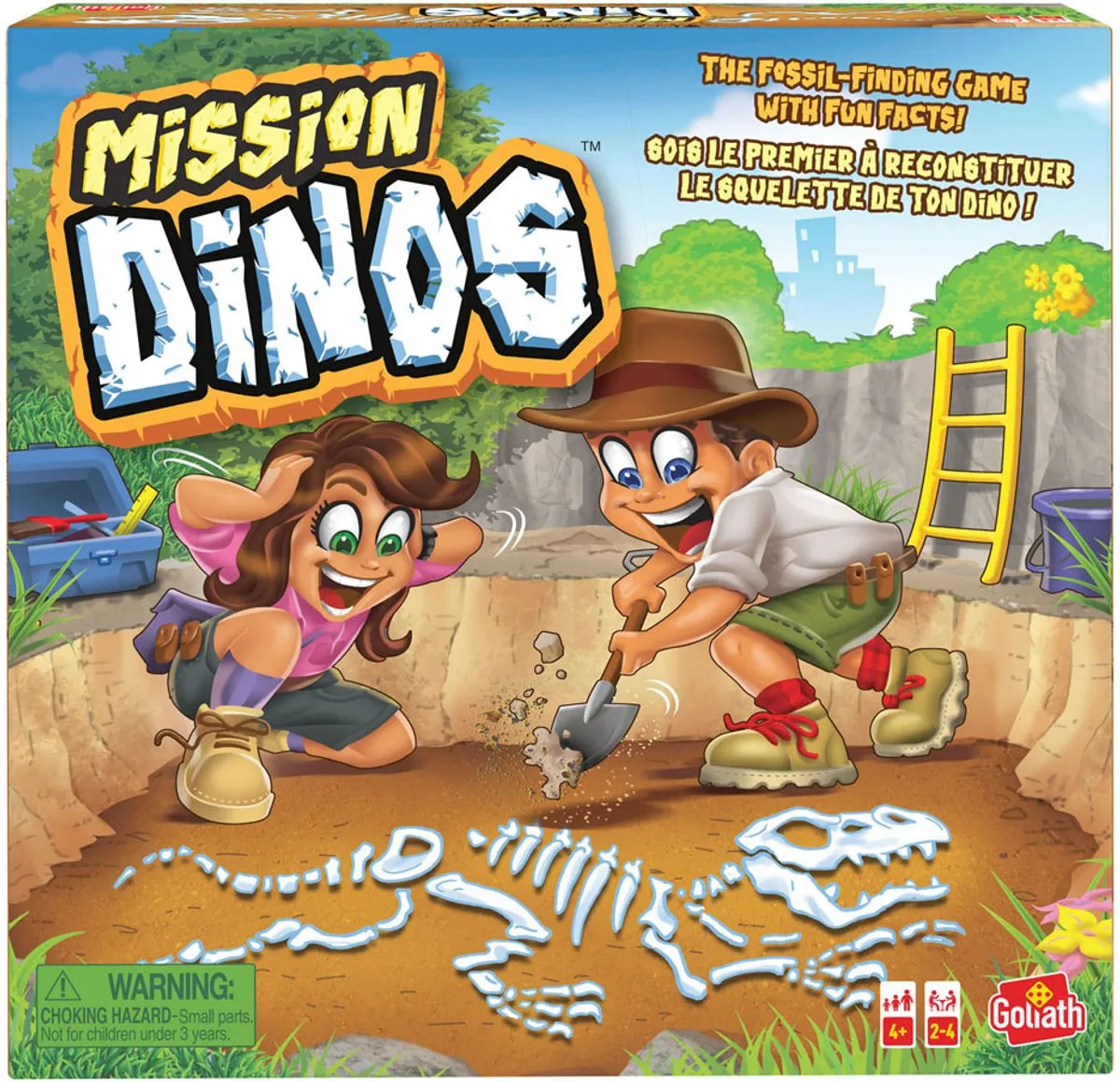 Goliath Mission Dinos Bordspel