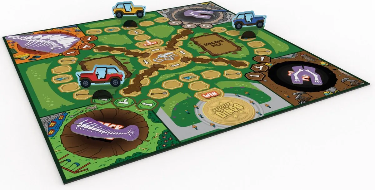 Goliath Mission Dinos Bordspel - 4 Spelers