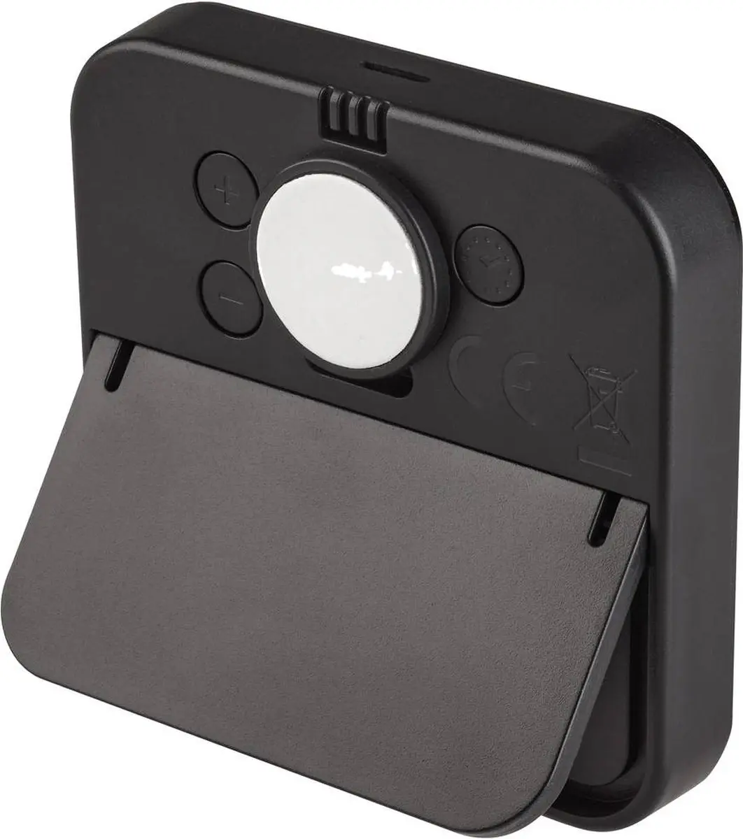 TFA Dostmann BLACK & WHITE Thermo- en Hygrometer - Zwart